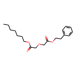 Diglycolic acid, heptyl phenethyl ester