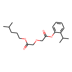 Diglycolic acid, isohexyl 2-isopropylphenyl ester