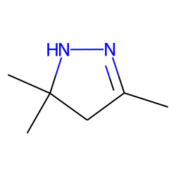 1H-Pyrazole, 4,5-dihydro-3,5,5-trimethyl-