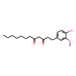 1-(4-Hydroxy-3-methoxyphenyl)dodecane-3,5-dione