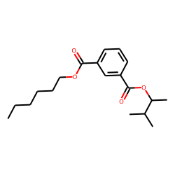 Isophthalic acid, hexyl 3-methylbut-2-yl ester