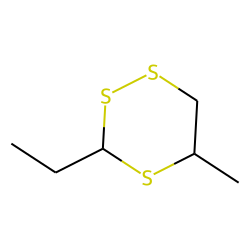 3-ethyl-5-methyl-1,2,4-trithiane