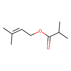 Propanoic acid, 2-methyl-, 3-methyl-2-butenyl ester
