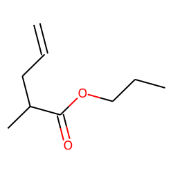 4-Pentenoic acid, 2-methyl-, propyl ester