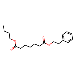 Pimelic acid, butyl phenethyl ester