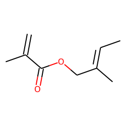 (E)-2-Methylbut-2-en-1-yl methacrylate