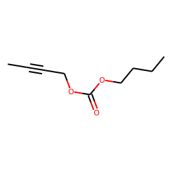 Carbonic acid, butyl but-2-yn-1-yl ester