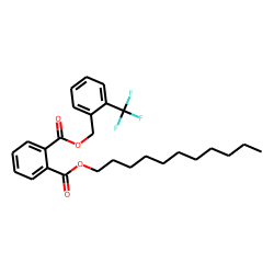 Phthalic acid, undecyl 2-trifluoromethylbenzyl ester
