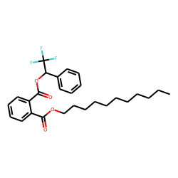 Phthalic acid, 2,2,2-trifluoro-1-phenylethyl undecyl ester