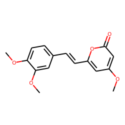(Z)-6-(3,4-Dimethoxystyryl)-4-methoxy-2H-pyran-2-one