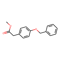 4-Benzyloxyphenylacetic acid, methyl ester