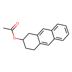 Anthracene, 1,2,3,4-tetrahydro-2-ol, acetate
