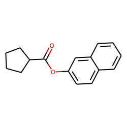 Cyclopentanecarboxylic acid, 2-naphthyl ester