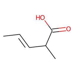 (E)-3-methyl-2-pentenoic acid