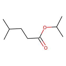 Pentanoic acid, 4-methyl, 1-methylethyl ester