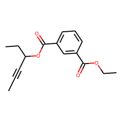 Isophthalic acid, ethyl hex-4-yn-3-yl ester