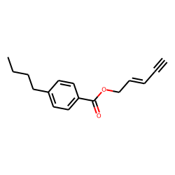 4-Butylbenzoic acid, pent-2-en-4-ynyl ester