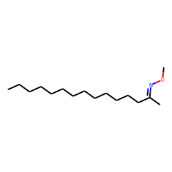 2-pentadecanone O-methyloxime