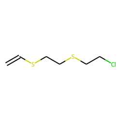 (2-Chloroethylthio)ethyl vinyl sulfide