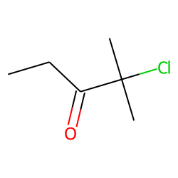 3-Pentanone, 2-chloro-2-methyl