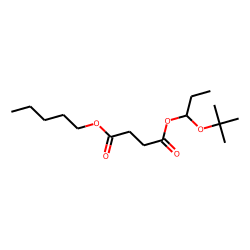 Succinic acid, pentyl 1-tert-butoxyprop-2-yl ester