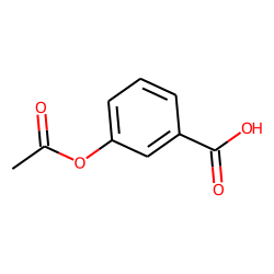 Benzoic acid, p-acetoxy