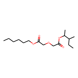 Diglycolic acid, hexyl 3-methylpent-2-yl ester