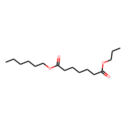 Pimelic acid, hexyl propyl ester