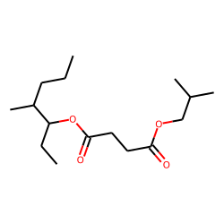 Succinic acid, isobutyl 4-methylhept-3-yl ester