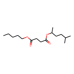 Succinic acid, 5-methylhex-2-yl pentyl ester