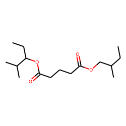 Glutaric acid, 2-methylpent-3-yl 2-methylbutyl ester