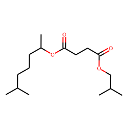 Succinic acid, isobutyl 6-methylhept-2-yl ester