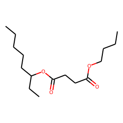 Succinic acid, butyl 3-octyl ester