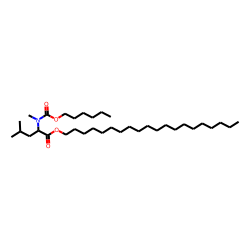 L-Leucine, N-methyl-N-(hexyloxycarbonyl)-, eicosyl ester