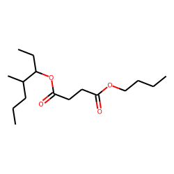 Succinic acid, butyl 4-methylhept-3-yl ester