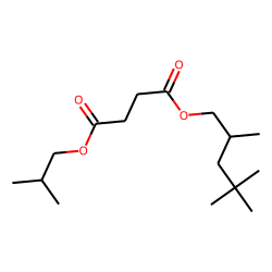 Succinic acid, isobutyl 2,4,4-trimethylpentyl ester