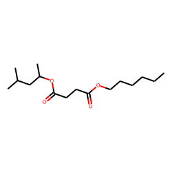 Succinic acid, hexyl 4-methylpent-2-yl ester