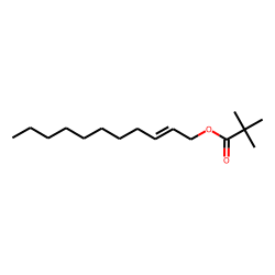 2,2-Dimethylpropanoic acid, undec-2-enyl ester