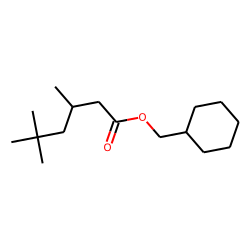 Hexanoic acid, 3,5,5-trimethyl-, cyclohexylmethyl ester