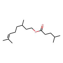 3,7-dimethyloct-6-enyl 4-methylvalerate