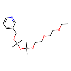 3-(3,3,5,5-Tetramethyl-2,4,6,9,12-pentaoxa-3,5-disilatetradec-1-yl)pyridine