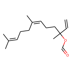 Formic acid, 3,7,11-trimethyl-1,6,10-dodecatrien-3-yl ester