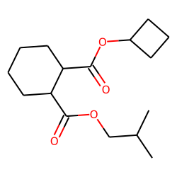 1,2-Cyclohexanedicarboxylic acid, cyclobutyl isobutyl ester