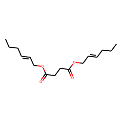 Succinic acid, di(cis-hex-2-en-1-yl) ester