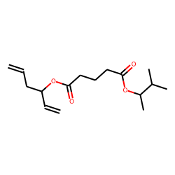 Glutaric acid, hexa-1,5-dien-3-yl 3-methylbut-2-yl ester