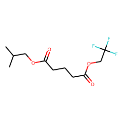 Glutaric acid, 2,2,2-triluoroethyl isobutyl ester
