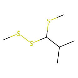 Disulfide, methyl 2-methyl-1-(methylthio)propyl