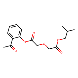 Diglycolic acid, 2-acetylphenyl isobutyl ester