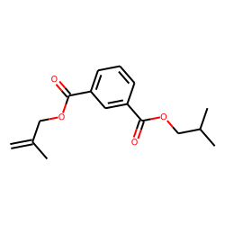 Isophthalic acid, isobutyl 2-methylprop-2-en-1-yl ester