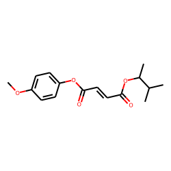 Fumaric acid, 4-methoxyphenyl 3-methylbut-2-yl ester